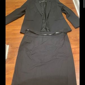 Blazer and dress skirt set